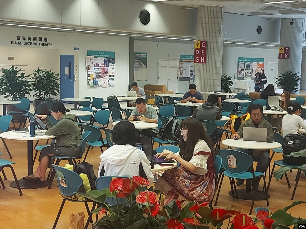 香港学者认为，若外地专才能透过在香港就学建立社会联系，对寻找工作会有更大帮助 (美国之音)