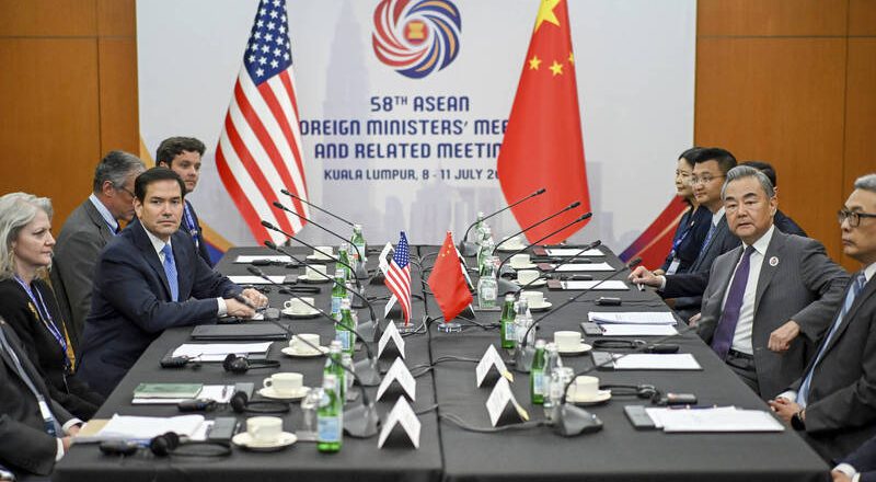 鲁比欧称与王毅会谈  积极正面有建设性