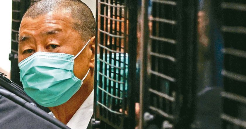 遭拘押逾5年 黎智英涉违反香港国安法案明日宣判